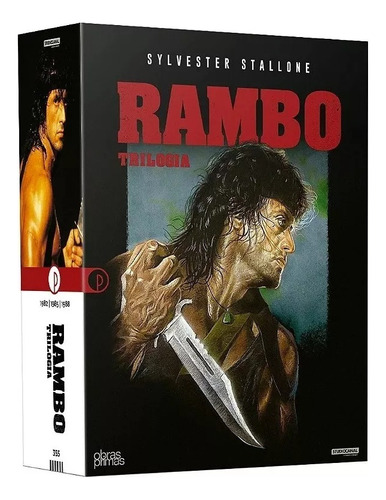 Blu Ray Rambo - Trilogia - Dub/ Leg, Lacrado. Raridade