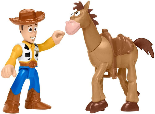 Fisher-price Imaginext Toy Story Woody & Bullseye Juguete Pa