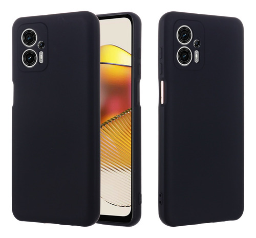 Funda De Silicona Interior Gamuza Para Motorola Moto G13 G23