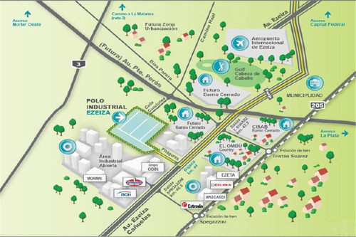 A M Polo Industrial Ezeiza Venta Con Renta Calzada Nave Premium 2650 Mts Cubiertos