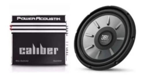 Paquete Amplificador Clase D Y 1 Subwoofer Jbl De 12 New