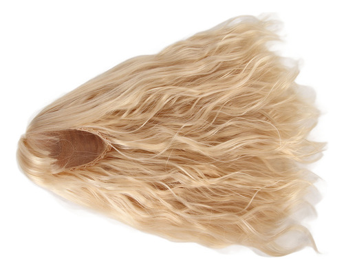 Peluca Larga De Muñeca Artificial De Seda De Alta Temperatur