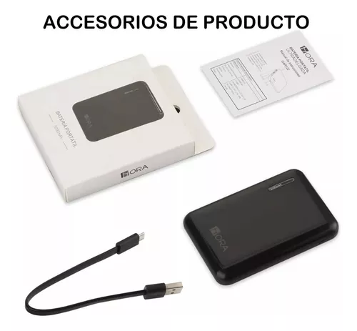 1Hora Mini Batería Portátil Power Bank 5000mah Real Gar103