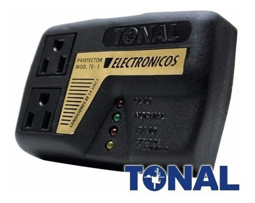 Protector Voltaje Tonal Te-1 120v Para Aparato Electronico