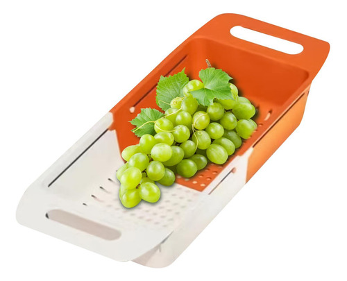 Colador De Fregadero Cesta De Drenaje Extensible Para Fregad