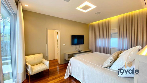 Linda Casa Com Piscina, 4 Dormitórios À Venda No Condomínio Alphaville Ii - Sjcampos/sp - Ca1719