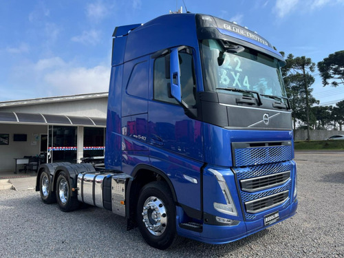 Volvo Fh 540 Cab. Globetrotter 6x4 Ano 2022/22 Azul Susp. Ar