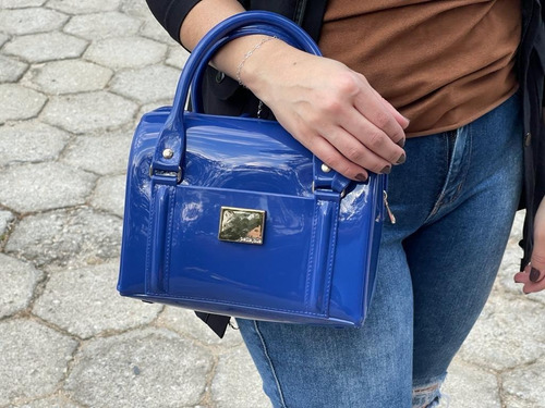 Imagem 6 de 8 de Bolsa Petite Jolie Bloom Feminina Baú Transversal Lançamento