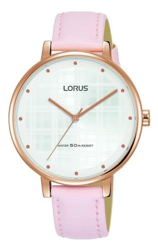 Reloj De Moda Lorus Modelo: Rg270px9 Color de la correa Gris Color del fondo Blanco