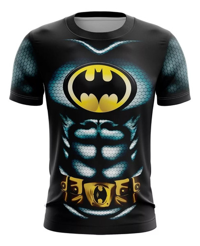 Polo Batman Burton Traje Sublimado Full Print