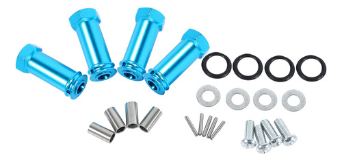 Cubo Hexagonal De Aluminio De 12 Mm, Adaptador De Extensión