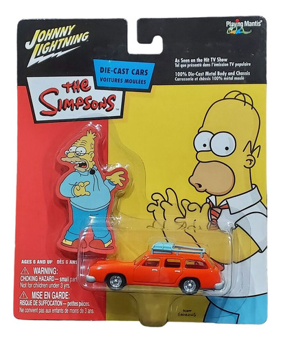 Johnny Lightning The Simpsons Marge Car 1:64 Original