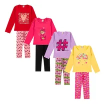 Comprar Kit 6 Peças Infantil Menina Feminino Meia Estação Inverno