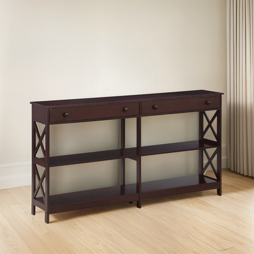 Convenience Concepts Oxford Mesa Consola De 2 Cajones Con