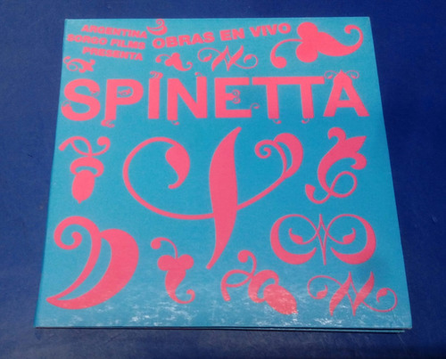 Spinetta - Obras En Vivo 2002 Cd Sellado Edici Argentina Jcd