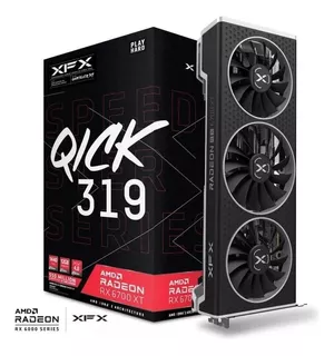 Placa De Video Amd Radeon Rx 6700 Xt Quick 319 Black 12gb