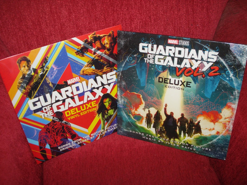 Vinilo Ost Guardianes De La Galaxia / Vol.1 Y 2 (nuevo) 4 Lp
