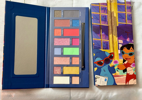 Lilo Y Stitch Paleta De Maquillaje Azul