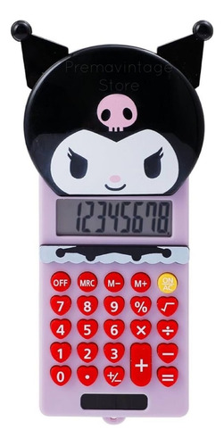 Calculadora Solar Sanrio Kuromi Hellokitty Mymelody Escolar