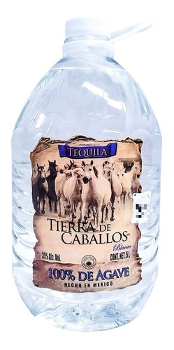 Tequila Tierra De Caballos Garrafa Blanco 5000 Ml