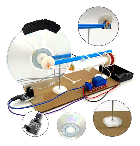 Motor Electromagnético Juguete Diy Diverse Experimento De
