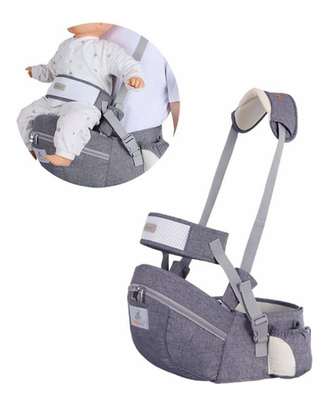QinMM portabebés hipseat cinturón Cintura Asimiento Asiento para niños bebé y niña 