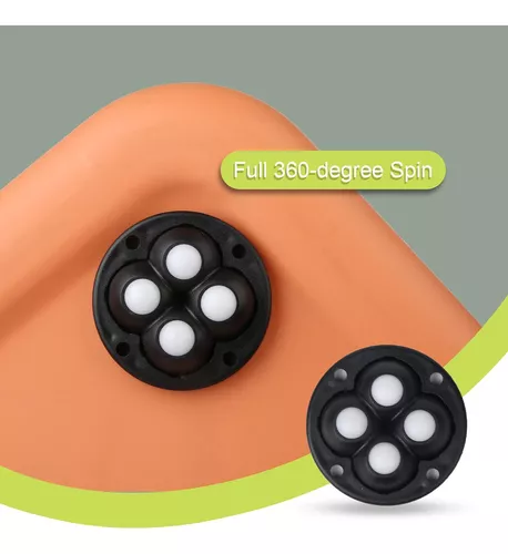 4 ruedas giratorias autoadhesivas, rotación de 360°, polea de pasta  autoadhesiva, pequeñas ruedas adhesivas para muebles pequeños, caja de