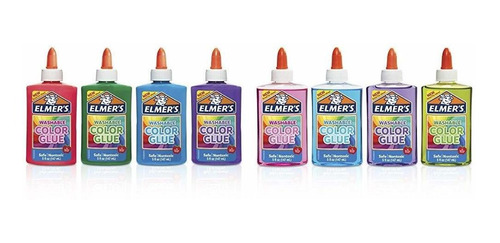 Kit De Slime Elmer's Pegamento De Color Lavable, Ideal  Ksl