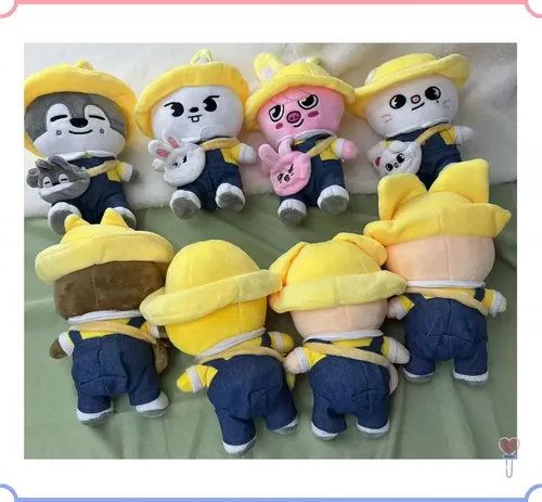 Stray Kids Kpop Skzoo Plush (agricultor) Leebit - Lee Mc
