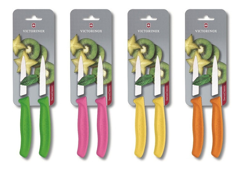 Cuchillo Victorinox Frutas Y Verduras Ac Inox 8cm Serrado.