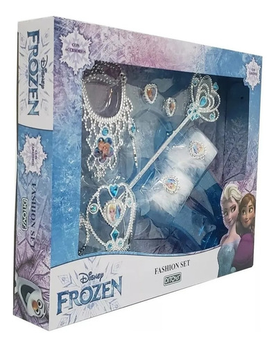 Frozen Set Fashion Ditoys Corona Zapatos Y Accesorios