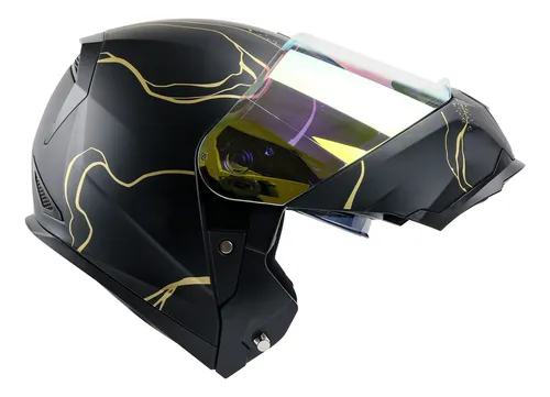 Casco para moto roda abatible hotsell