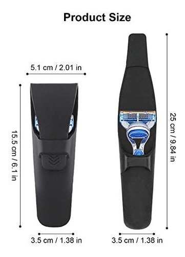 Funda Viaje Afeitadora Silicona + Cepillos Limpieza (1 Ud)