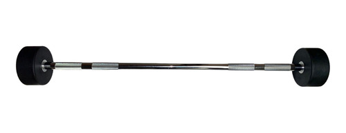 Barra Recta Wodpro Peso Integrado 20kg Gym Cross Color Negro