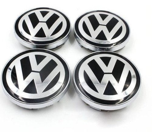 Tapas Centros De Llanta Volkswagen 60 Mm (precio 4 Unidades)