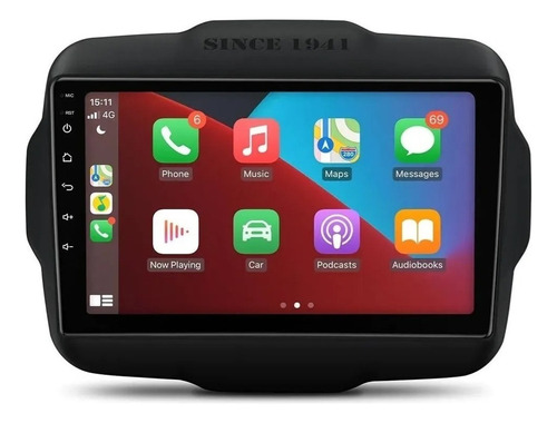 Pantalla Gps Jeep Renegade 2015-2020 Android Wifi Carplay Hd