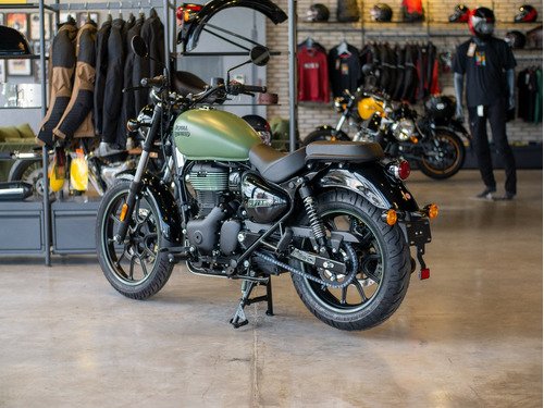 Meteor 350 Fireball Matt Green 1er Service Gratis