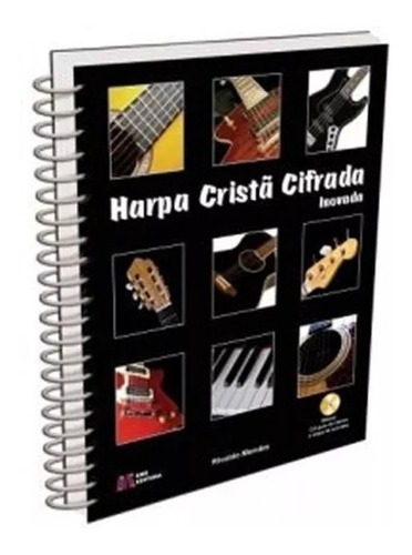 Imagem 1 de 4 de Harpa Cristã Cifrada Inovada 640 Hinos Violão Piano Etc Eme