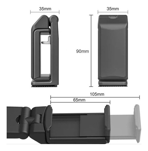 Soporte Para Teléfono De Avión Multidireccional Rotación