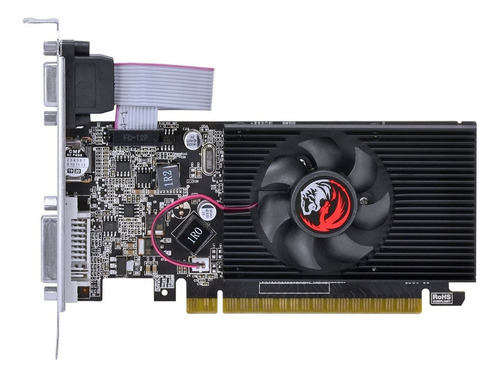Imagem 5 de 7 de Placa De Vídeo Nvidia Pcyes Gt210 1gb 64bits Hdmi Dvi Vga