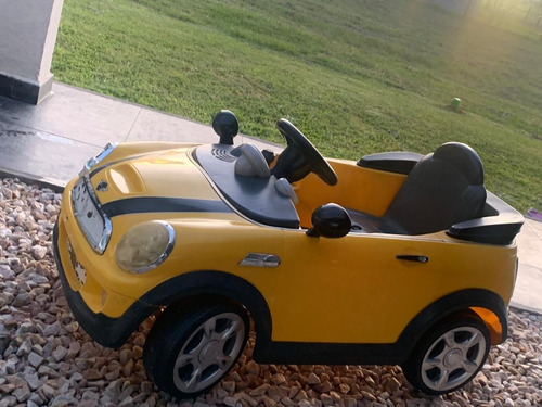 Auto A Batería Para Niños Mini Cooper (6v)