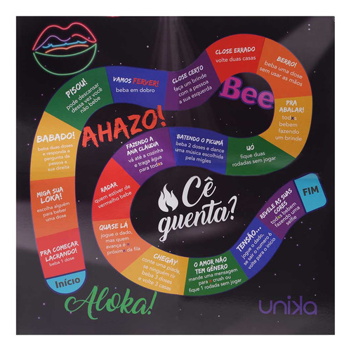 Imagem 4 de 8 de Jogo Lgbt C/4 Shots Cê Guenta? Unika