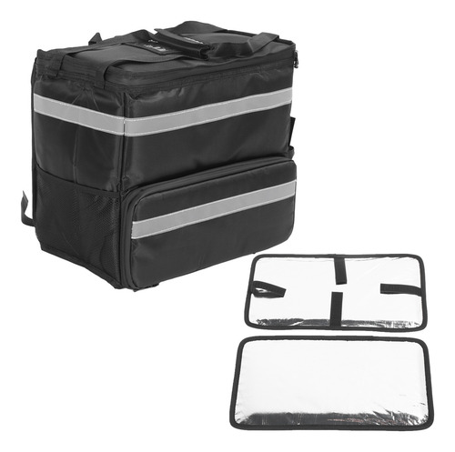 Mochila Repartidor Bolsa De Reparto Pizza Expandible Aislada