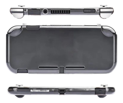 Capa Acrilica Nintendo Switch Lite+ Pelicula Vidro+ 4 Grips