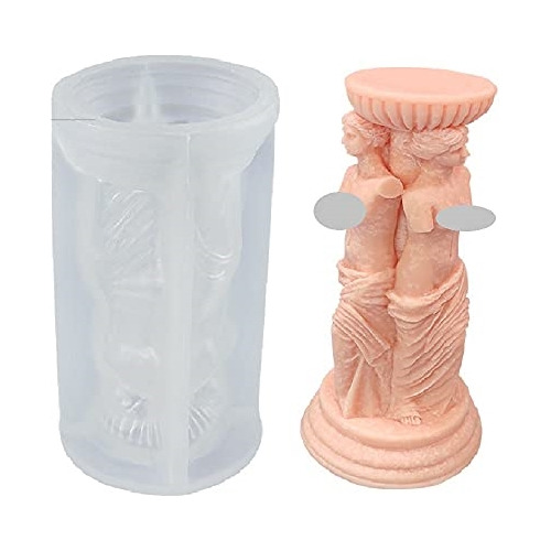 Moldes Para Artesanía  Para Velas De Diosa Venus En 3d