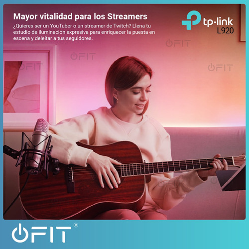 Imagen 6 de 10 de Tira De Luz Led Wi-fi Rgb 5mts Smart Multicolor Tp-link