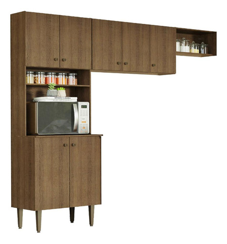 Cocina Integral Completa Modular Madesa Gourmet 235cm Mm
