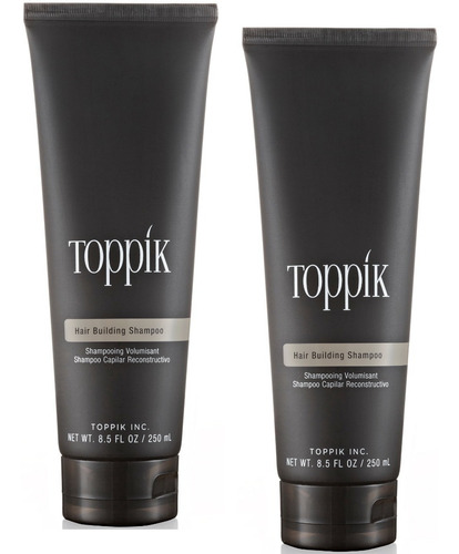  2 Toppik Shampoo Con Queratina 250 Ml