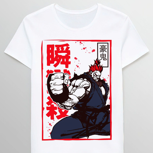 Remera Akuma Street Fighter 71980134