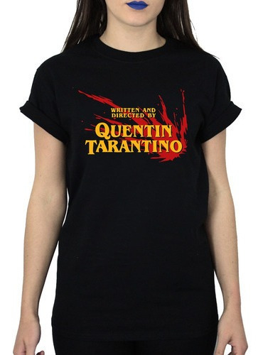 Imagem 1 de 4 de Camisa Cinema Dirigido Por Tarantino - Malha 100% Algodão